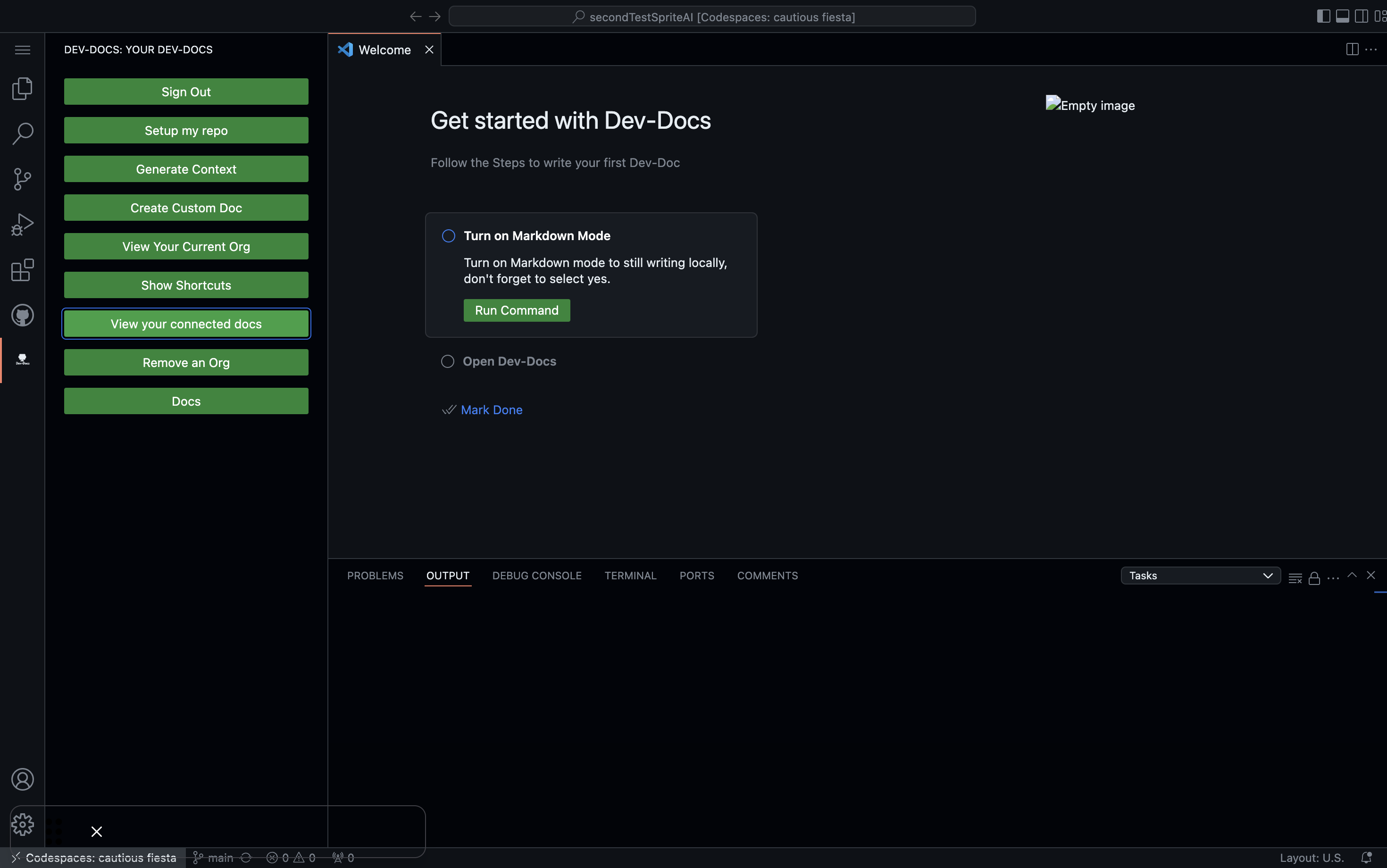 Setup GitHub repository